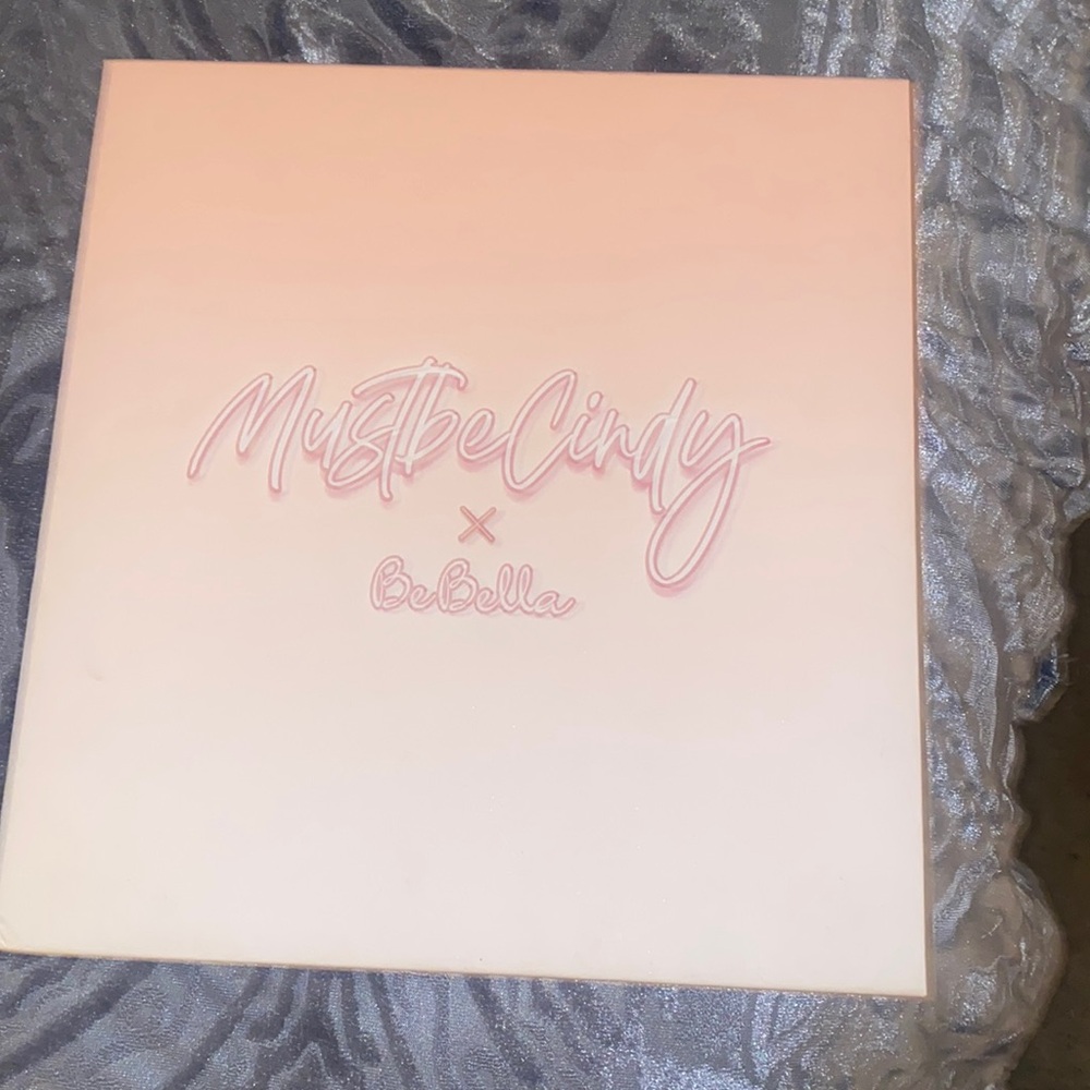 Must Be Cindy X Bebella costmetics empty pr box